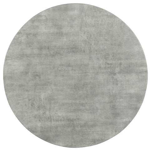 Royceton - Top Dining Table Industrial Round Dining Table - Gray / Black