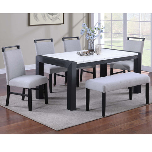 Contemporary Dining Bench Soft Upholstered