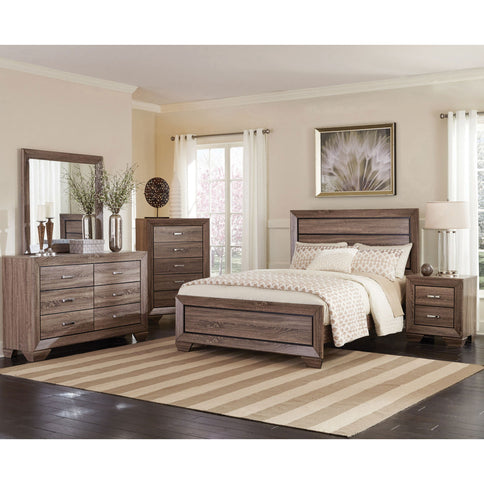 Harrison - 5 Drawer Bedroom Chest - Taupe