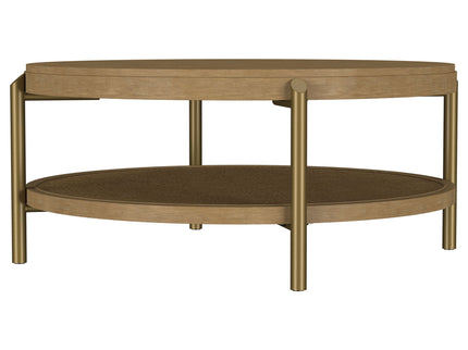 Benson - Round Table With Storage Shelf