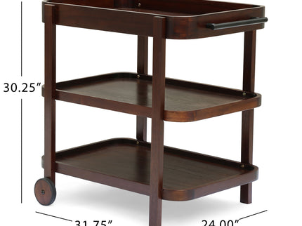Home Selleck - Bar Cart - Mahogany