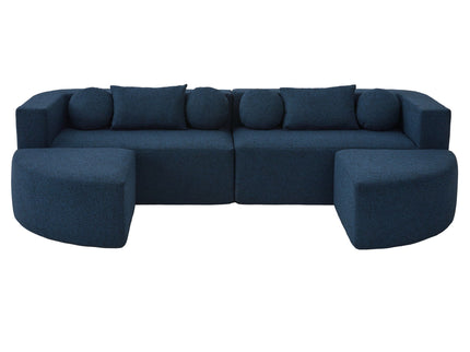 Boneless - Couch Modular Sectional Sofa With Deep Seating And Curved Design
