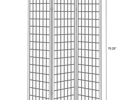 Porch & Den - 3 Panel Room Divider