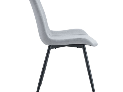 Modern Medieval Style Restaurant Cushioned Chairs With Suede Backrests