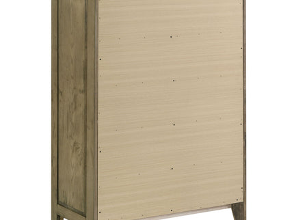 Pelton - 5 Drawer Chest - Oak