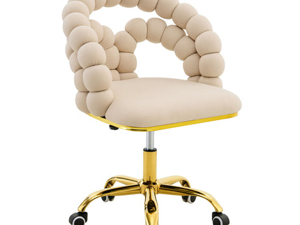Puffy Bubble, Ball Chain Accent Chair With 5 Claw Casters