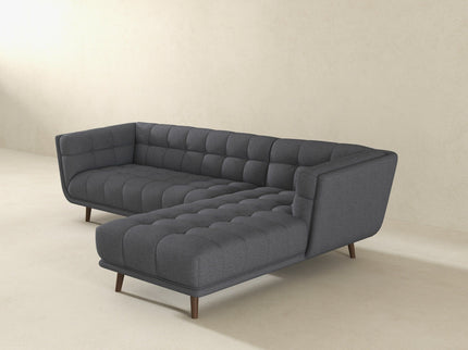 Addison - L Shape Sectional Sofa Tufted