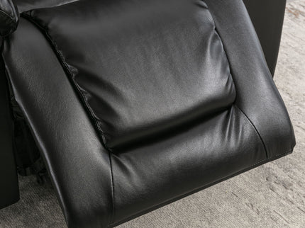 360° Swivel And Rocking Home Theater Recliner Manual Recliner Chair With Wide Armrest For Living Room