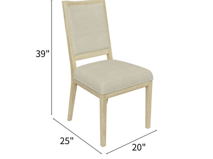Adeline - Side Chair - Natural Wood Wash