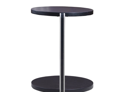 Round Coffee & End Table Set - Black