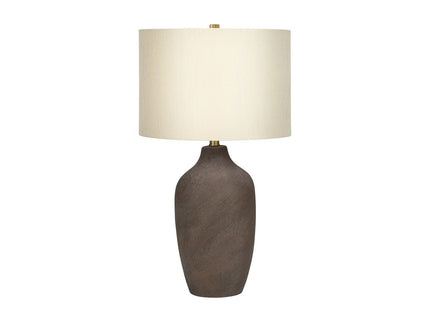Lighting, Table Lamp, Ceramic, Resin, Contemporary - Gray