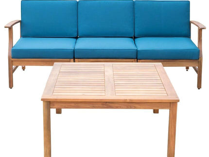 Perla - 3 Seater Sofa And Table Set