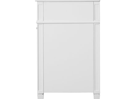 Bathroom Vanity With 2 Doors And Tip Out Drawer, Soft Closing Hinges