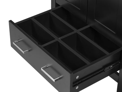 Bathroom Vanity With Integrated Undermount Ceramic Sink, 2 Doors And 1 Drawer, Soft Close Hinges