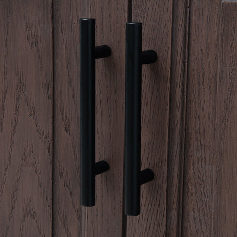 Modern Freestanding Bathroom Vanity With Ceramic Sink, Hot And Cold Faucet, Storage Cabinet & Open Shelf