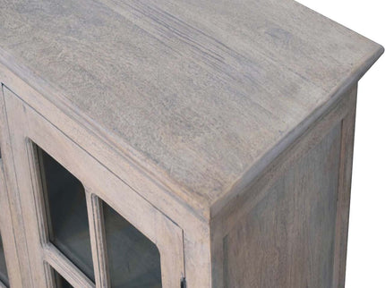 Triple Glazed Cabinet - Gray
