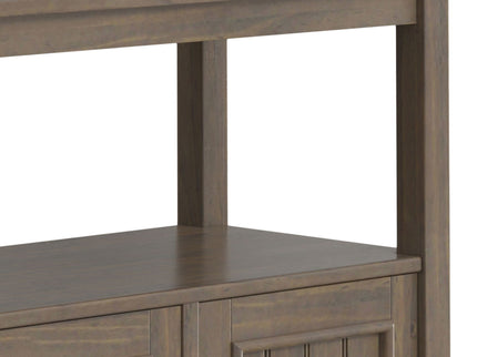 Lev - Console Table - Smoky Brown