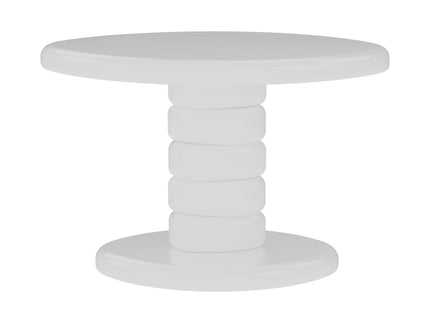 Stacked Cobblestone End Table