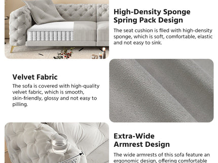 3-In-1 Convertible Sleeper Sofa