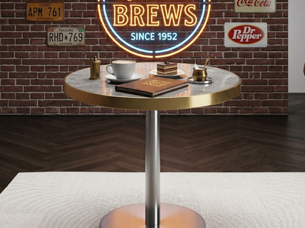 Elegant Modern Round Bistro Table