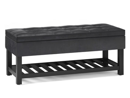 Cosmopolitan - Storage Ottoman Bench With Open Bottom