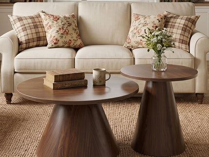 Modern Nesting Coffee Table Set For Living Room