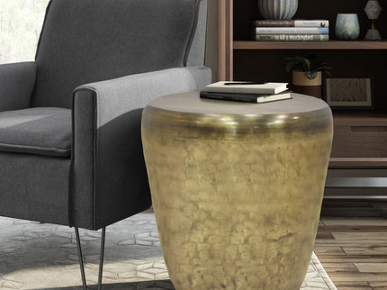 Garvy - Handcrafted Metal Side Table