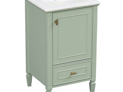 Retro Bathroom Vanity With Sink
