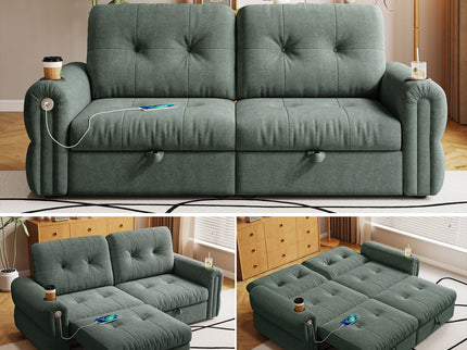 Cloud Like Convertible Sofa Bed With For Living Room