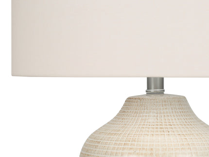 Table Lamp, Lighting, Ceramic, Contemporary - Cream