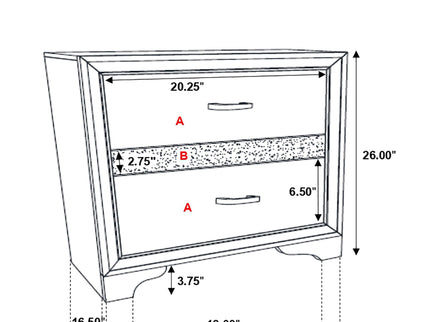 Annie - 4 Piece Bedroom Set