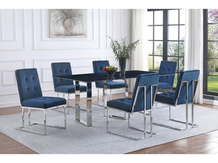 Forster - Rectangular Sintered Stone Dining Table - Gray