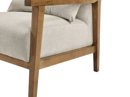 Reagan - Arm Accent Chair With Lumbar Pillow
