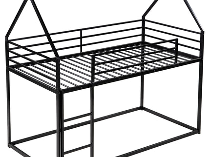 House Bunk Bed With Built In Ladder