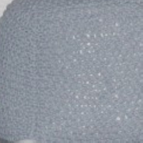 Semi Rounded Pouf, Cable Knitted, Perfect Seating