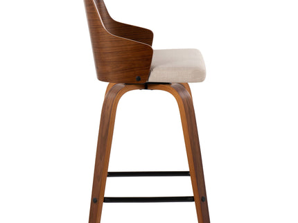 Ariana - Mid Century Modern Counter Stool (Set of 2)
