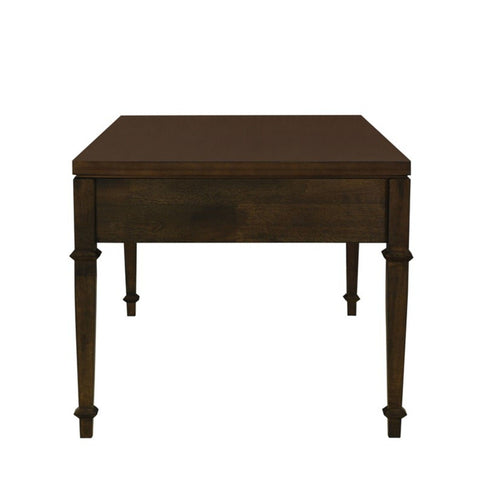 Fluted - 2 Drawer Coffee Table - Brown