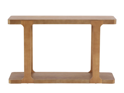 Console Table & Bottom Shelf - Walnut