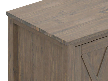 Ela - TV Media Stand - Smoky Brown
