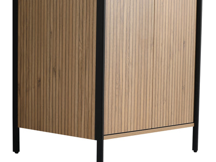 Contemporary Freestanding Bathroom Vanity With Adjustable Shelves