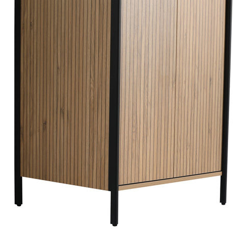 Contemporary Freestanding Bathroom Vanity With Adjustable Shelves