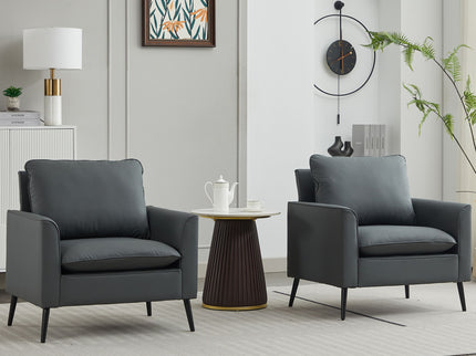 Nordic Retro Light Luxury Upholstered Sofa Chair