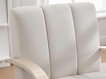 360° Swivel Accent Chair With Armrests