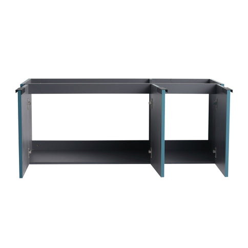 Contemporary Wall Mounted Bathroom Vanity With Soft Close Doors