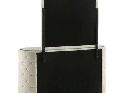 Santiago - 6 Drawer Dresser With Mirror - Ivory