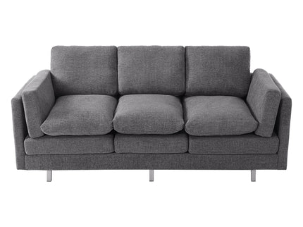 3 Seater Sofa With Dual Layer Seat Cushions