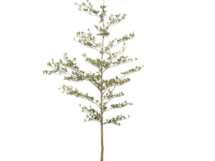 7Ft Artificial Olive Tree With Pot, Realistic Tall Fake Plant For Indoor Decoration - Green Leaves