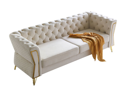 Modern Tufted Sofa For Living Room
