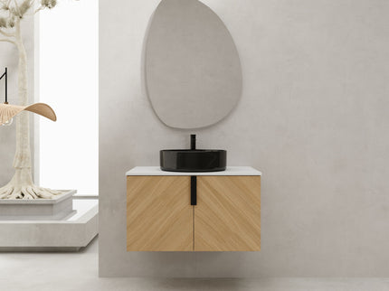 Wall Mounted Bathroom Vanity & Art Sink
