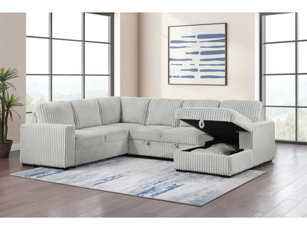 Thurston - Storage Sectional Sofa With Pop Up Bed